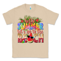 Mushroom hello summer lets go to the beach Classic Tee - texasbilliewilder