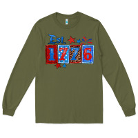 Army Green est 1776 Long Sleeve Tee - Zillion Design Studio