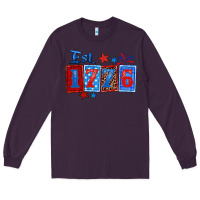 Plum est 1776 Long Sleeve Tee - Zillion Design Studio