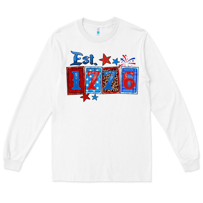 Est 1776 Long Sleeve Tee by Zillion Design Studio | Teevron