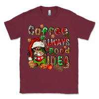 Burgundy coffee is always a good idea Classic Tee - FaDigitalArtStudio