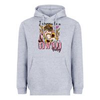 Heather Grey i wanna be a cowboo baby halloween Heavyweight Hoodie - AdoDesignShop