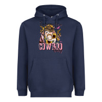 Navy i wanna be a cowboo baby halloween Heavyweight Hoodie - AdoDesignShop