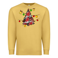 Antique Gold Christmas trees lights Premium Sweatshirt - JahusDesignShop