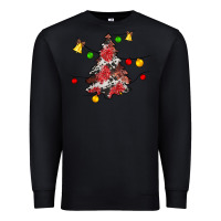 Black Christmas trees lights Premium Sweatshirt - JahusDesignShop