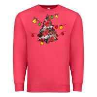 Cardinal Christmas trees lights Premium Sweatshirt - JahusDesignShop