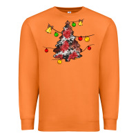Carrot Christmas trees lights Premium Sweatshirt - JahusDesignShop