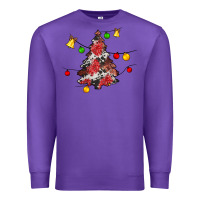 Purple Christmas trees lights Premium Sweatshirt - JahusDesignShop