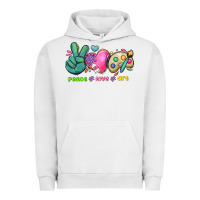 Pigment Lunar Rock peace love art Urban Hoodie - NancyCooperArtShop