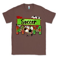 Chestnut soccer mom with leopard Classic Tee - Zillion Design Studio