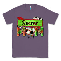 Lavender soccer mom with leopard Classic Tee - Zillion Design Studio