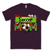 Plum soccer mom with leopard Classic Tee - Zillion Design Studio
