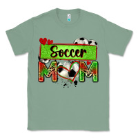 Sage soccer mom with leopard Classic Tee - Zillion Design Studio