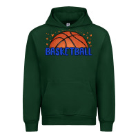 Forest Green basketball Urban Hoodie - MaliasSmallBusiness