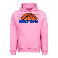 Fuchsia Pink basketball Urban Hoodie - MaliasSmallBusiness