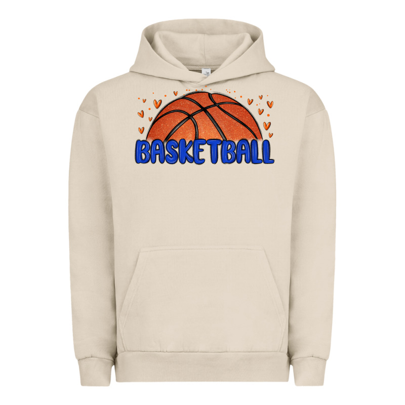 Basketball Urban Hoodie by MaliasSmallBusiness | Teevron