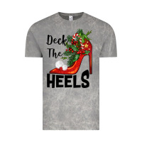 Cloud Rock deck the heels Christmas Vintage Tee - BarkalooDesign