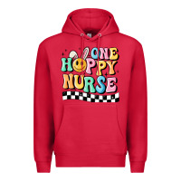 Cardinal one happy nurse Premium Hoodie - MaliasSmallBusiness