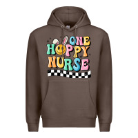 Coffee one happy nurse Premium Hoodie - MaliasSmallBusiness
