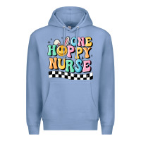 Colony Blue one happy nurse Premium Hoodie - MaliasSmallBusiness