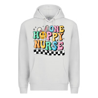 Dove Grey one happy nurse Premium Hoodie - MaliasSmallBusiness