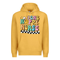 Mustard one happy nurse Premium Hoodie - MaliasSmallBusiness
