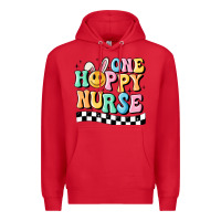 Red one happy nurse Premium Hoodie - MaliasSmallBusiness
