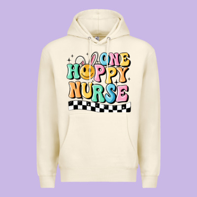 One Happy Nurse Premium Hoodie Designed By Maliassmallbusiness