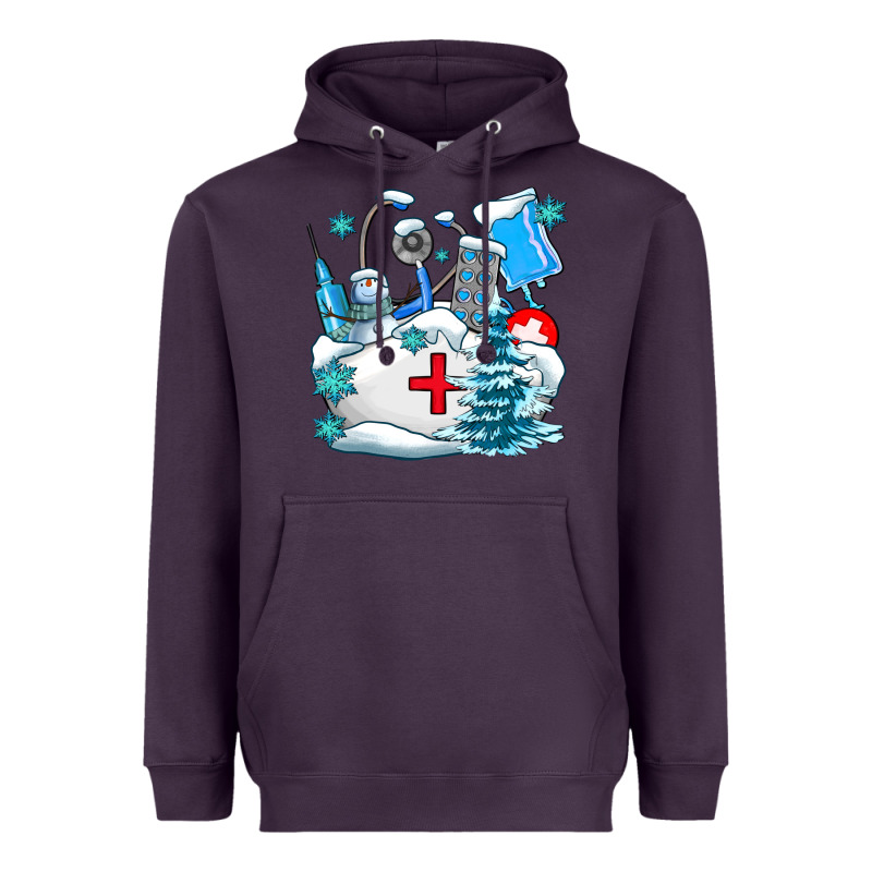 Winter Nurse Life Heavyweight Hoodie by AdoDesignShop | Teevron