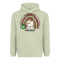 Matcha Christmas dental life rainbow Heavyweight Hoodie - JahusDesignShop