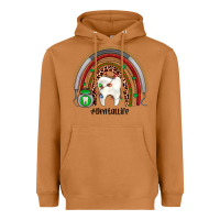 Meerkat Christmas dental life rainbow Heavyweight Hoodie - JahusDesignShop