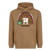 Toasted Coconut Christmas dental life rainbow Heavyweight Hoodie - JahusDesignShop