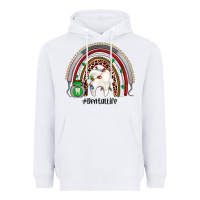 White Christmas dental life rainbow Heavyweight Hoodie - JahusDesignShop