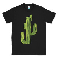 Black cactus Classic Tee - BarkalooDesign