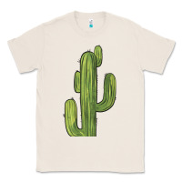 Natural cactus Classic Tee - BarkalooDesign