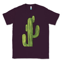 Plum cactus Classic Tee - BarkalooDesign