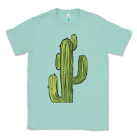 Seafoam cactus Classic Tee - BarkalooDesign