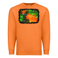 Carrot halloween mystic symbol background Premium Sweatshirt - BundleAndBundleShop