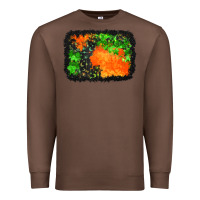 Chestnut halloween mystic symbol background Premium Sweatshirt - BundleAndBundleShop