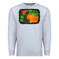 Heather Grey halloween mystic symbol background Premium Sweatshirt - BundleAndBundleShop