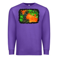 Purple halloween mystic symbol background Premium Sweatshirt - BundleAndBundleShop