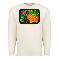 Sandshell halloween mystic symbol background Premium Sweatshirt - BundleAndBundleShop