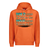 Carrot holy enough to pray for you hood enough to swing o Premium Hoodie - MaliasSmallBusiness