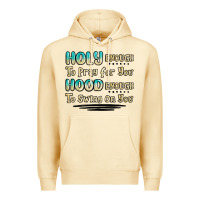 Pina Colada holy enough to pray for you hood enough to swing o Premium Hoodie - MaliasSmallBusiness