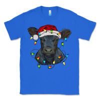 True Royal christmas baby black angus calf with lights Classic Tee - RanaPortraitStore