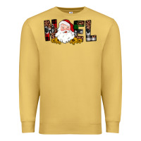 Antique Gold santa noel Premium Sweatshirt - JahusDesignShop
