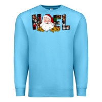 Ocean Blue santa noel Premium Sweatshirt - JahusDesignShop