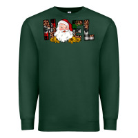 Sports Green santa noel Premium Sweatshirt - JahusDesignShop