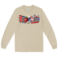 Mushroom American teacher Long Sleeve Tee - Zillion Design Studio