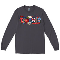 Smoke American teacher Long Sleeve Tee - Zillion Design Studio